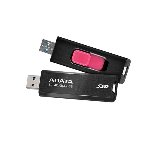 ADATA SC610 unidad flash USB 2 TB USB tipo A 3.2 Gen 2 (3.1 Gen 2) Negro