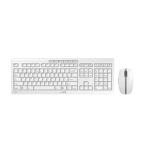 CHERRY Stream Desktop Recharge teclado Ratón incluido Universal RF inalámbrico QWE