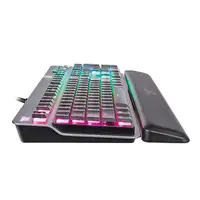 Thermaltake ARGENT K6 RGB teclado Juego USB QWERTZ Alemán Titanio