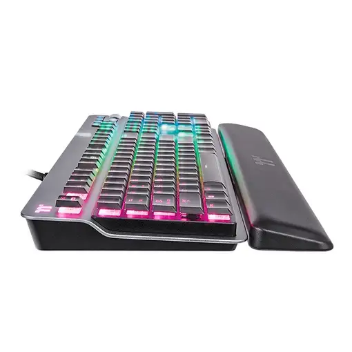 Thermaltake ARGENT K6 RGB teclado Juego USB QWERTZ Alemán Titanio