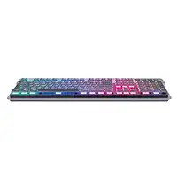 Thermaltake ARGENT K6 RGB teclado Juego USB QWERTZ Alemán Titanio