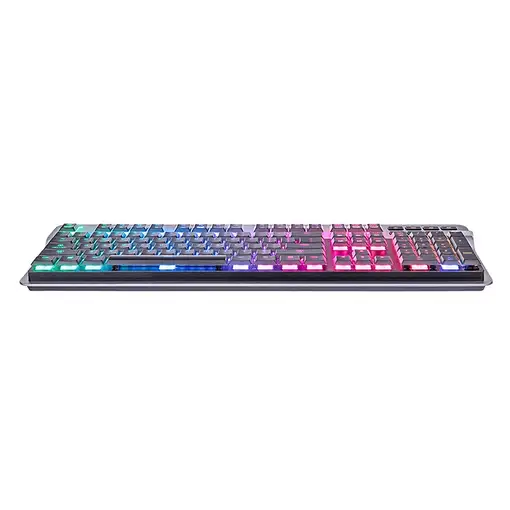 Thermaltake ARGENT K6 RGB teclado Juego USB QWERTZ Alemán Titanio