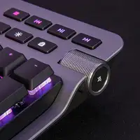 Thermaltake ARGENT K6 RGB teclado Juego USB QWERTZ Alemán Titanio