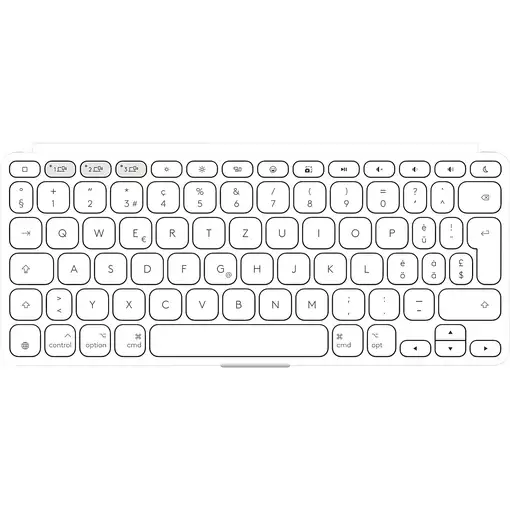 Logitech 920-012965 teclado Universal Bluetooth QWERTZ Alemán Blanco