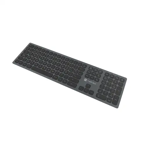 NATEC NKL-1830 teclado Universal RF Wireless + Bluetooth QWERTY Español Negro, Gri