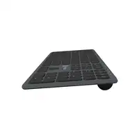 NATEC NKL-1830 teclado Universal RF Wireless + Bluetooth QWERTY Español Negro, Gri