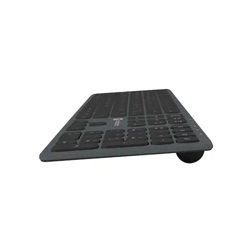 NATEC NKL-1830 teclado Universal RF Wireless + Bluetooth QWERTY Español Negro, Gri