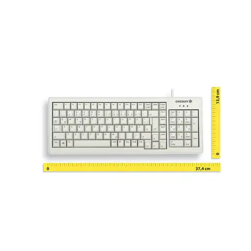 CHERRY XS teclado Hogar USB QWERTZ Alemán Gris