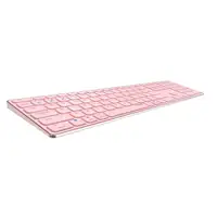 Rapoo E9800M teclado Universal Bluetooth QWERTY Rosa