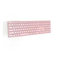 Rapoo E9800M teclado Universal Bluetooth QWERTY Rosa