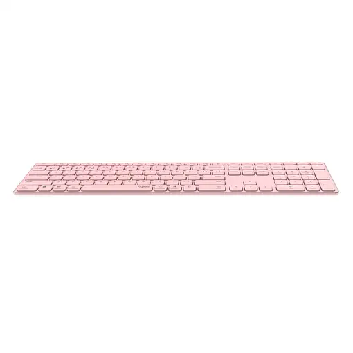 Rapoo E9800M teclado Universal Bluetooth QWERTY Rosa