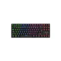 Sharkoon PureWriter TKL RGB teclado Juego USB Alemán Negro