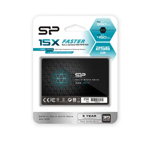 Silicon Power Ace A55 256 GB 2.5" Serial ATA III 3D TLC