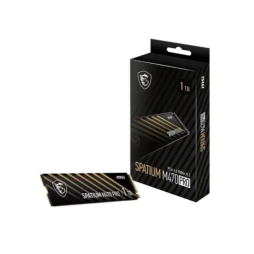 MSI SPATIUM M470 PRO PCIe 4.0 NVMe M.2 2 TB PCI Express 4.0 3D NAND