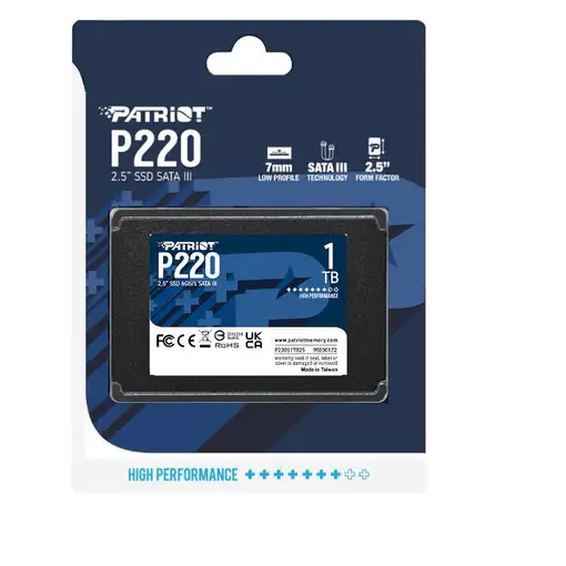 Patriot Memory P220 1TB 2.5" Serial ATA III