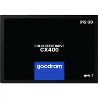 Goodram CX400 gen.2 512 GB 2.5" Serial ATA III 3D TLC NAND