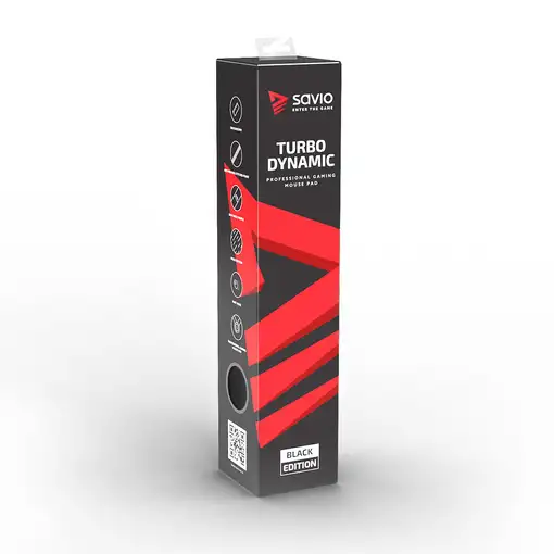 Savio Black Edition Turbo Dynamic XL 90x40 Gaming mouse pad Alfombrilla de ratón p