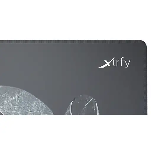CHERRY XTRFY GP4 Alfombrilla de ratón para juegos Negro, Gris, Blanco
