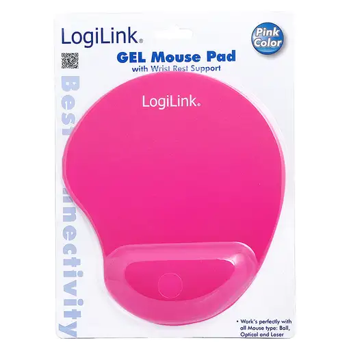 LogiLink ID0027P alfombrilla para ratón Rosa