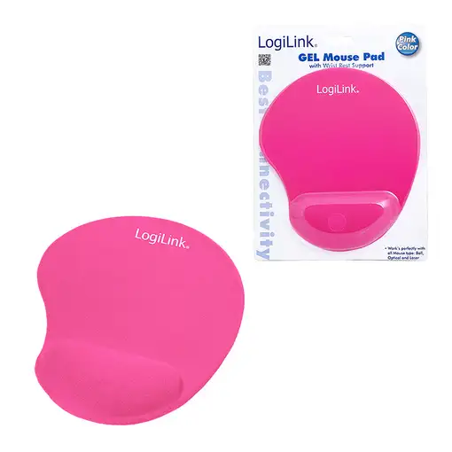 LogiLink ID0027P alfombrilla para ratón Rosa