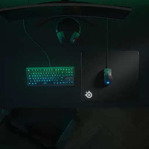 Steelseries QcK Edge Large Alfombrilla de ratón para juegos Negro