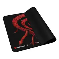 GENESIS Pump Up The Game Alfombrilla de ratón para juegos Negro