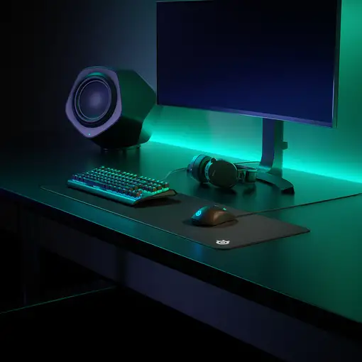 Steelseries 63824 alfombrilla para ratón Alfombrilla de ratón para juegos Negro