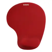 Savio MP-01BL mouse pad red Rojo