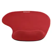 Savio MP-01BL mouse pad red Rojo