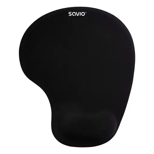 Savio MP-01B mouse pad black Negro