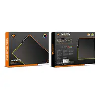 COUGAR Gaming NEON Alfombrilla de ratón para juegos Negro