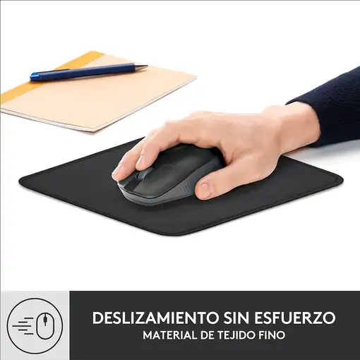 Logitech 956-000049 alfombrilla para ratón Grafito