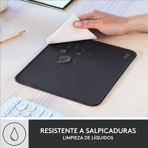 Logitech 956-000049 alfombrilla para ratón Grafito
