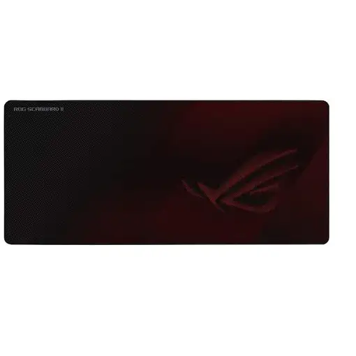 ASUS ROG Strix Scabbard II Alfombrilla de ratón para juegos Negro, Rojo
