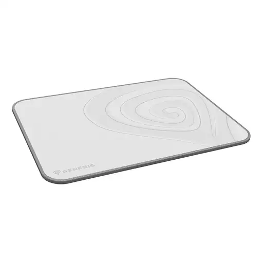 GENESIS Carbon 400 M Alfombrilla de ratón para juegos Gris, Blanco