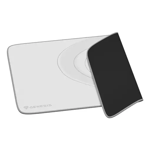 GENESIS Carbon 400 M Alfombrilla de ratón para juegos Gris, Blanco