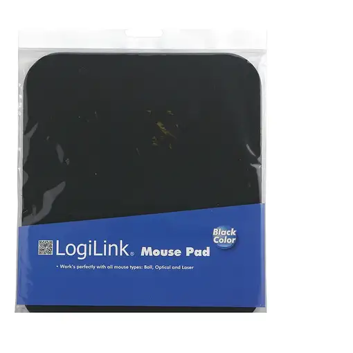 LogiLink ID0096 alfombrilla para ratón Negro