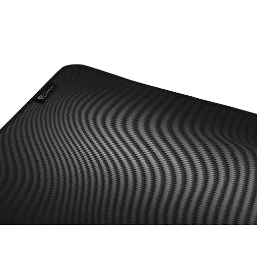 GENESIS Carbon 500 Ultra Wave Alfombrilla de ratón para juegos Negro, Gris