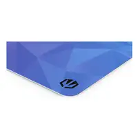ENDORFY Crystal Blue L Alfombrilla de ratón para juegos Negro, Azul
