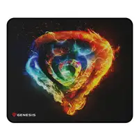 GENESIS Carbon 500 M Fire G2 Alfombrilla de ratón para juegos Multicolor