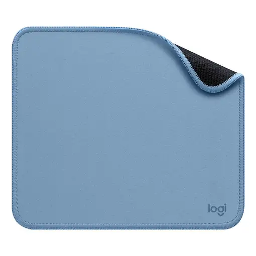 Logitech 956-000051 alfombrilla para ratón Azul, Gris