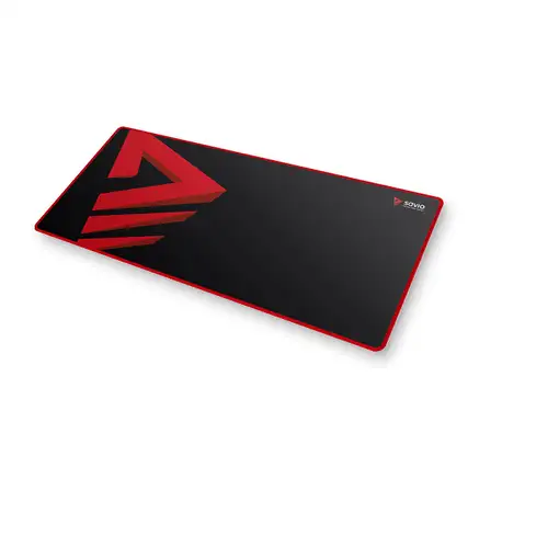 Savio Turbo Dynamic Alfombrilla de ratón para juegos Negro, Rojo