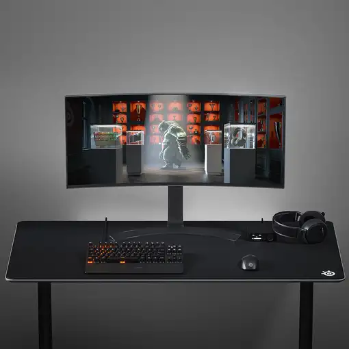 Steelseries QcK 3XL Alfombrilla de ratón para juegos Negro