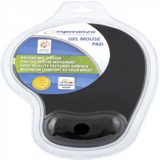 Esperanza EA137K alfombrilla para ratón Negro