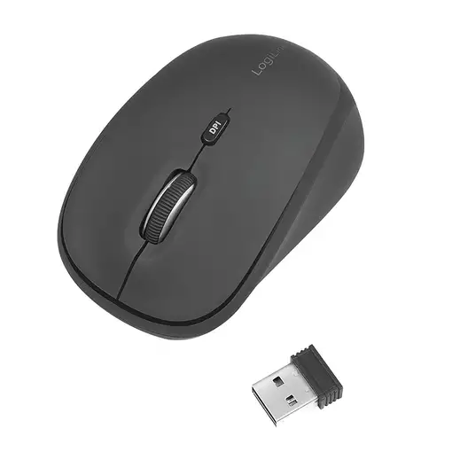 LogiLink ID0193 ratón Oficina mano derecha RF inalámbrico Óptico 1600 DPI
