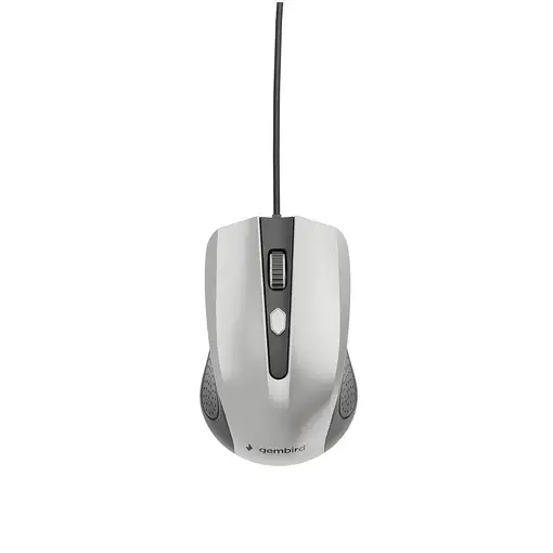 Gembird MUS-4B-01-BS ratón Oficina Ambidextro USB tipo A Óptico 1200 DPI