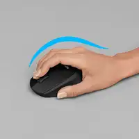 Logitech B330 Silent Plus ratón Oficina mano derecha RF inalámbrico Óptico 1000 DP