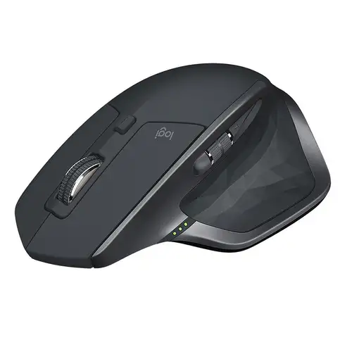 Logitech MX Master 2S Wireless Mouse ratón Oficina mano derecha RF Wireless + Blue