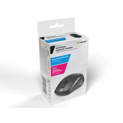Tracer TRAMYS46729 ratón Oficina mano derecha RF inalámbrico Óptico 1600 DPI