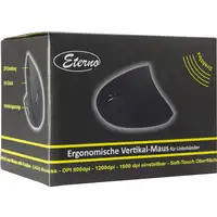 Inter-Tech KM-206L ratón Oficina Ambidextro RF inalámbrico Óptico 1600 DPI